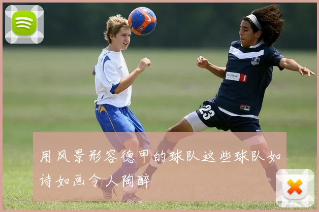 用风景形容德甲的球队这些球队如诗如画令人陶醉